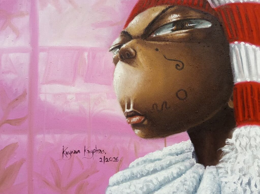 Living Symbols, oil on canvas, 61 x 76cm, 2026.